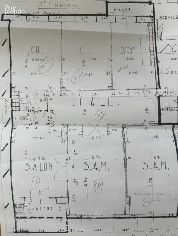 Appartement à SAINT-ETIENNE