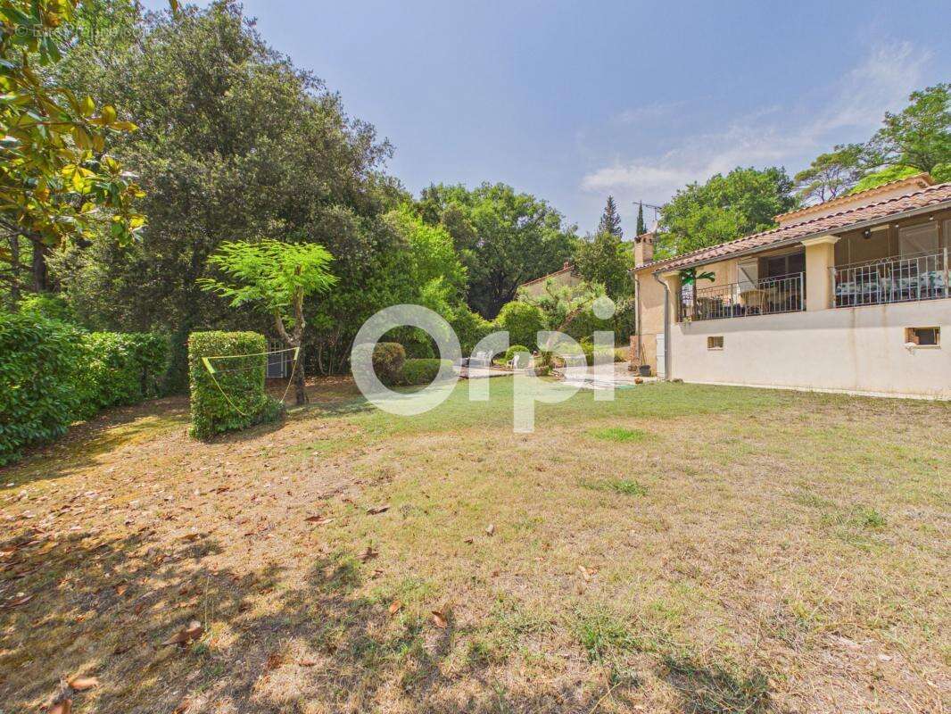 Maison individuelle - montauroux / chateau tournon - terrain paysage clos + piscine + annexes dependances - photo 16