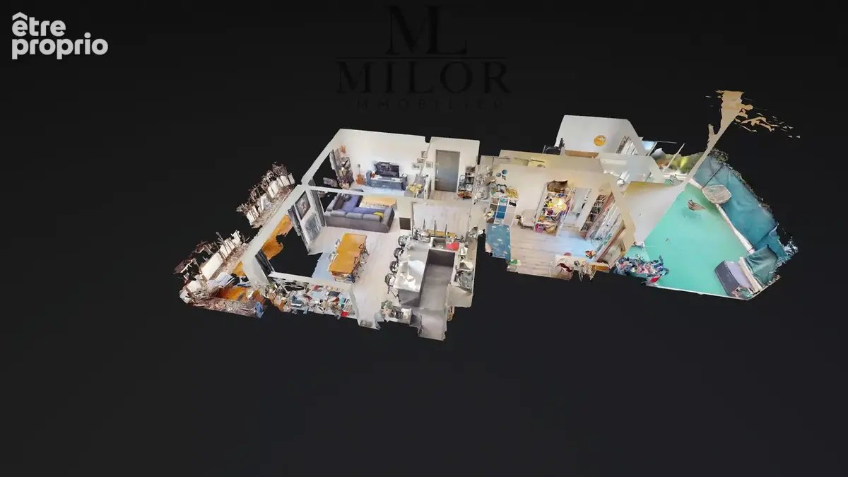 3 pieces - 2 terrasses - parking - parfait etat - photo 22