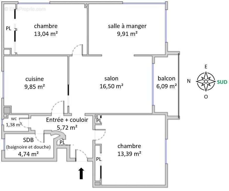 Photo 9 - Appartement à PALAISEAU