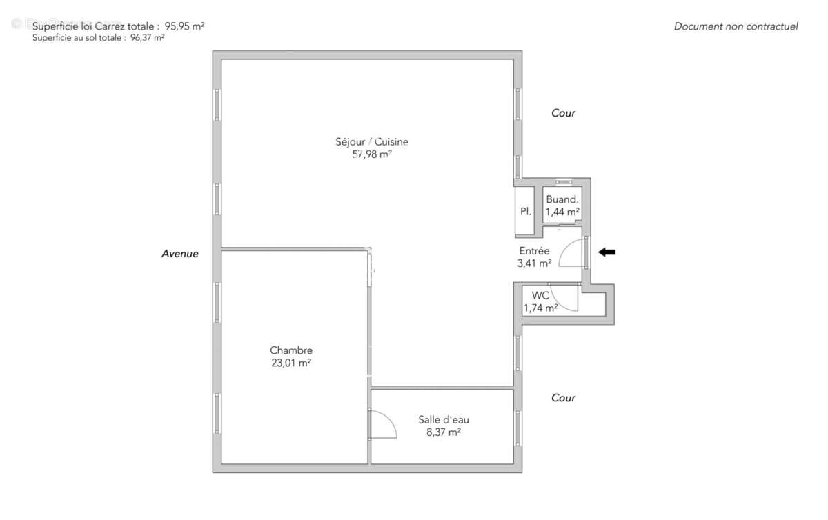 Appartement à PARIS-7E