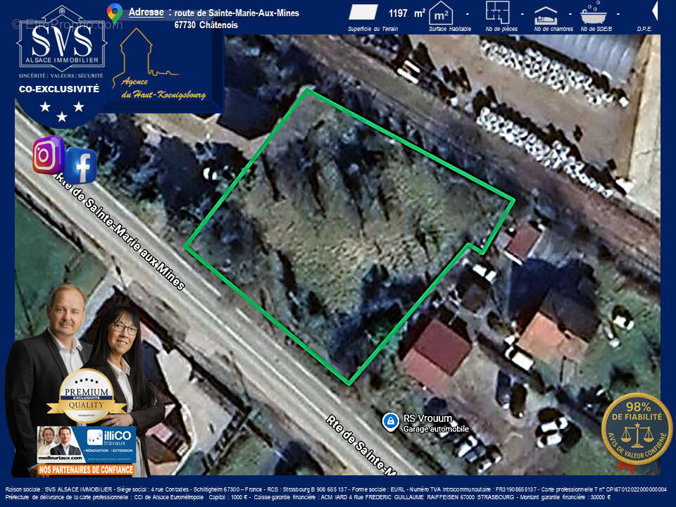 Terrain à CHATENOIS