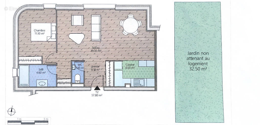 Appartement à MARSEILLE-11E