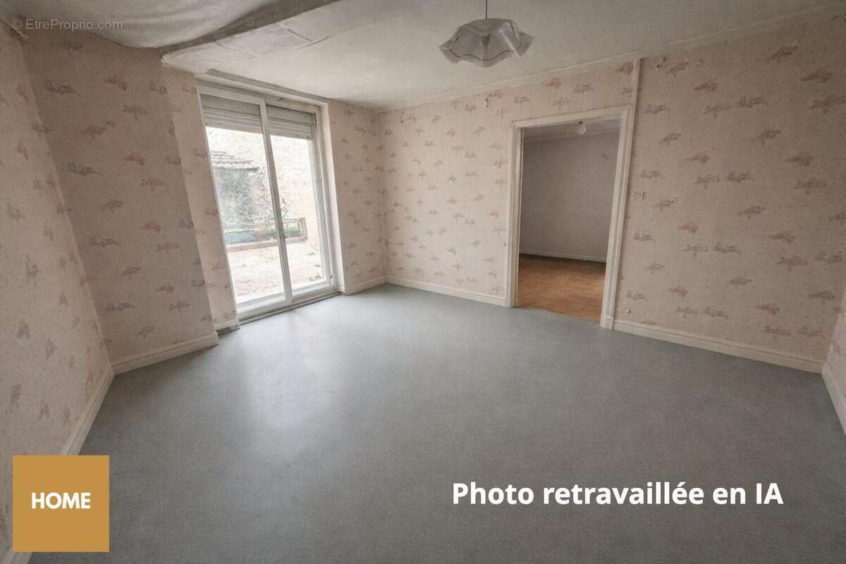 Photo retravaillée en IA - Appartement à NANCY