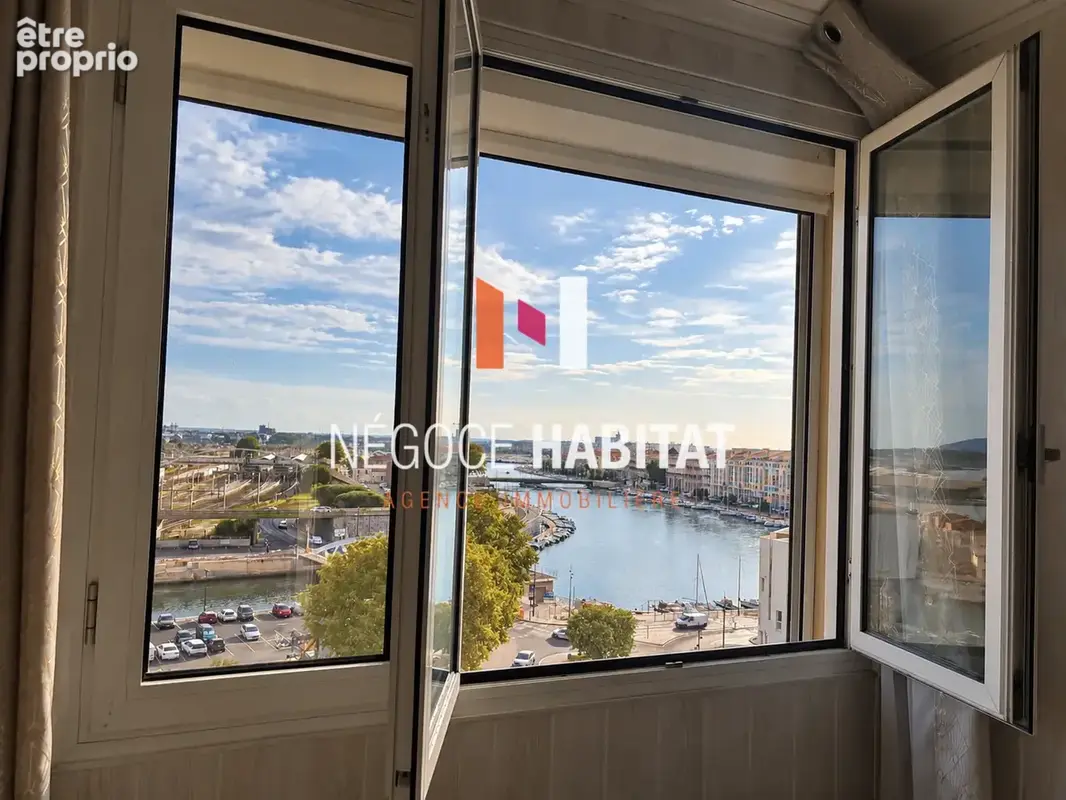 Sete - vue etang et mer - appart. t3 de 87 m2 dernier étage - photo 12