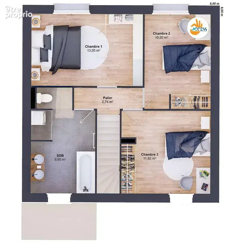Maison 6 pièces 88 m2 - photo 5
