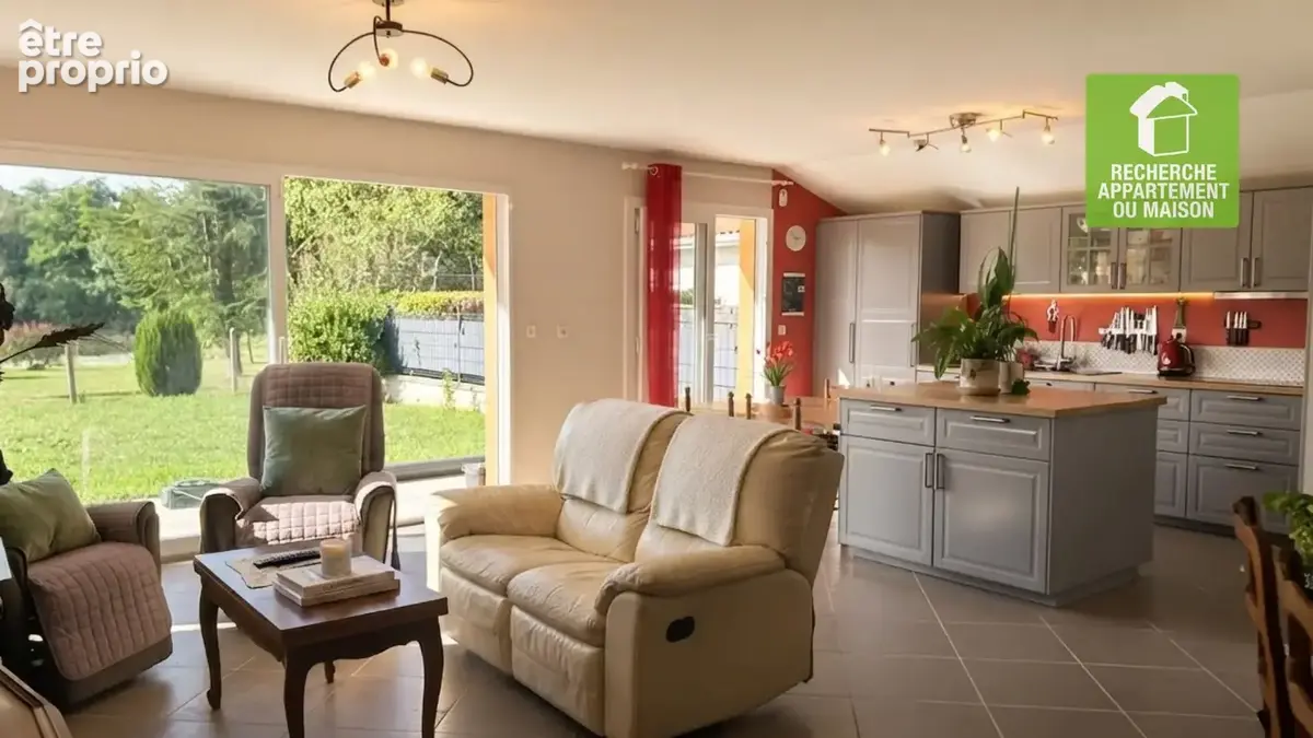 Belle villa de plain-pied de 110 m² à Tignieu-Jameyzieu calme absolu et vue imprenable sur étang - photo 4