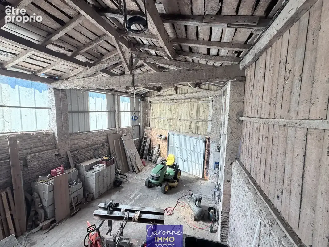 Maison en pierre avec grand garage et terrain - photo 9