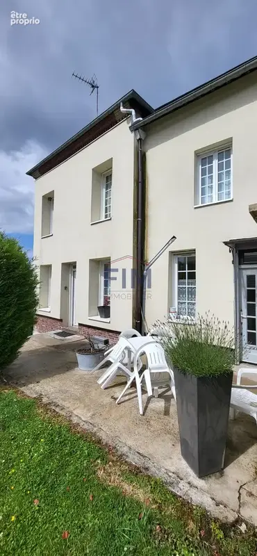 Saint nicolas d'aliermont, maison  en briques - photo 2