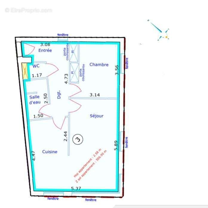 Appartement à THIZY