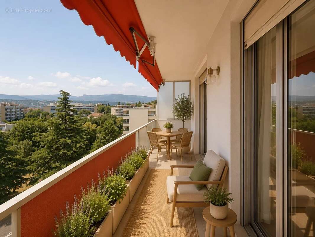 Nice ouest – sainte-marguerite – 4 pièces – terrasse – vue mer – parking – cave - photo 20
