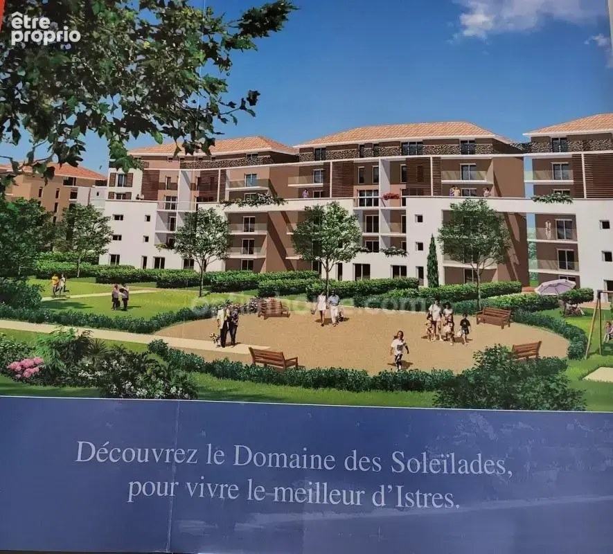 Istres – à 500 m du centre-ville – t2 avec terrasse, climatisation et parking - photo 2