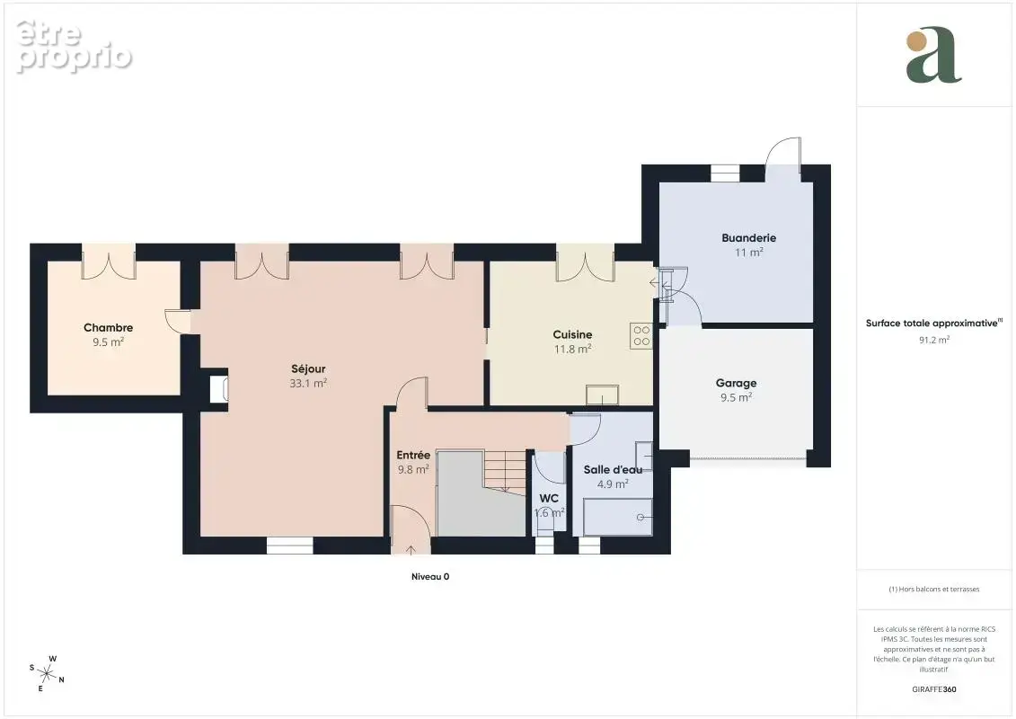 Maison familiale T7 de 128 m² sur parcelle de 1 620 m² avec piscine - Saint-Chamas (13250) - photo 16
