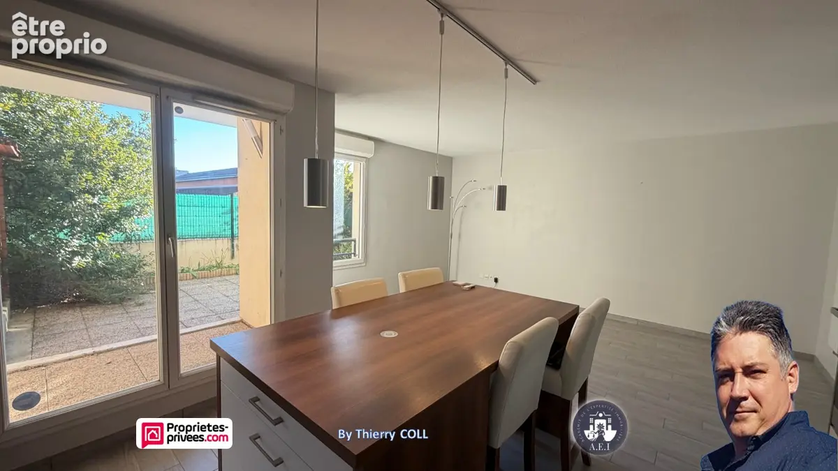Rare sur le secteur  appartement t3 en rez-de-jardin avec extérieurs & garage saint-priest - photo 2