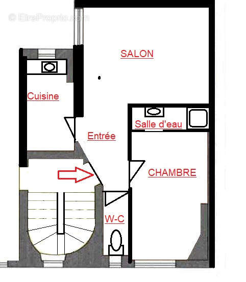 Appartement à PARIS-11E