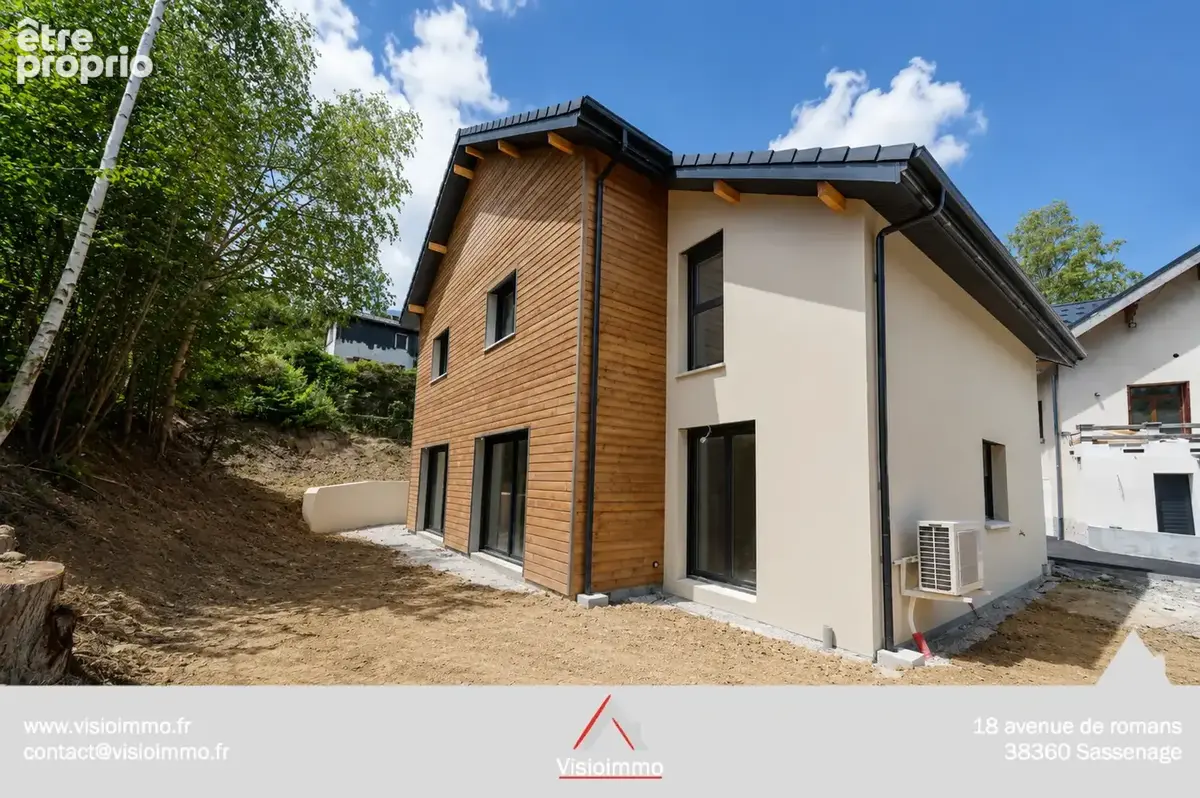 Villa T5 neuve   RE 2020   Faible consommation - St Nizier - photo 2