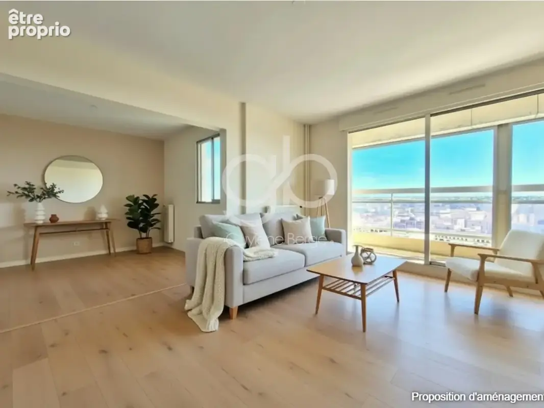 Appartement lumineux en centre ville - 84 m2 - 4 pièces - photo 2