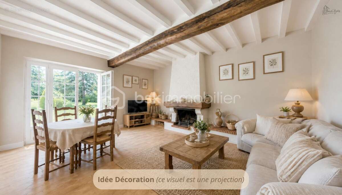Maison de caractère avec dépendance aménageable à Aschères-le-Marché - photo 4