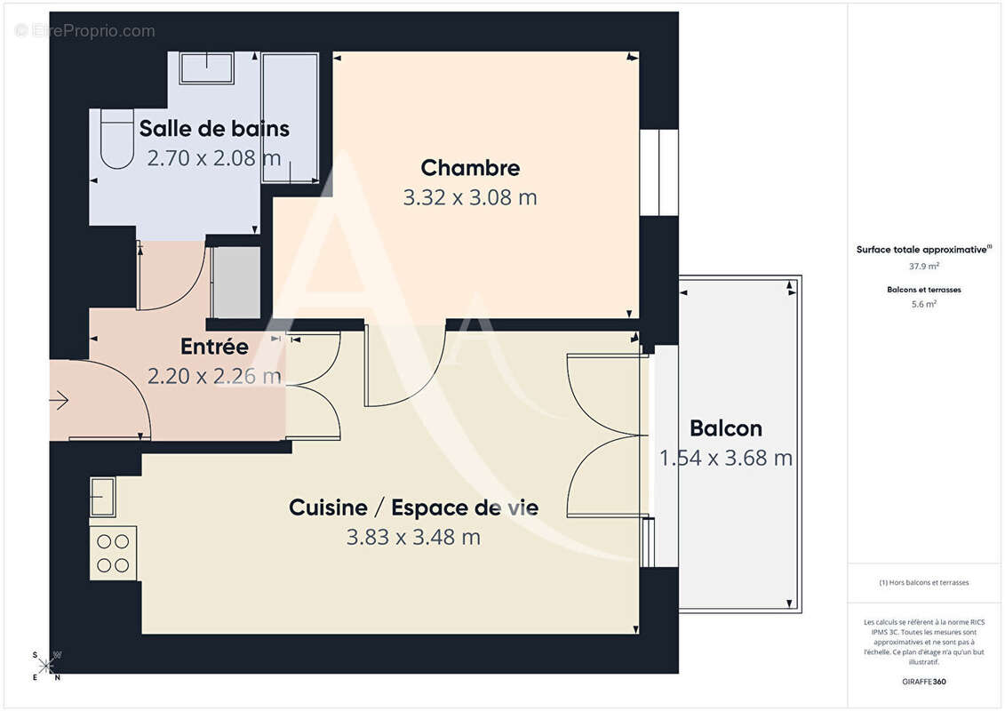 Appartement à CROIX