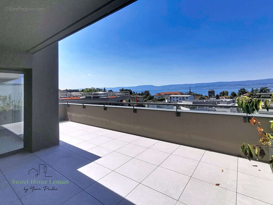 THONON -  T3 en Dernier étage terrasse - photo 8