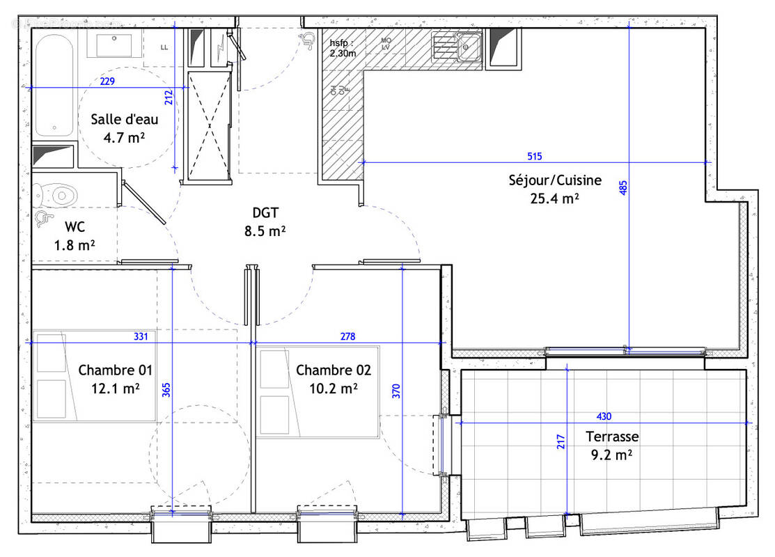 Appartement à MONTPELLIER