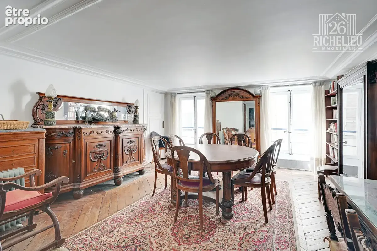 Paris 1er-Tuileries-Appartement familial 106 m2 - photo 2