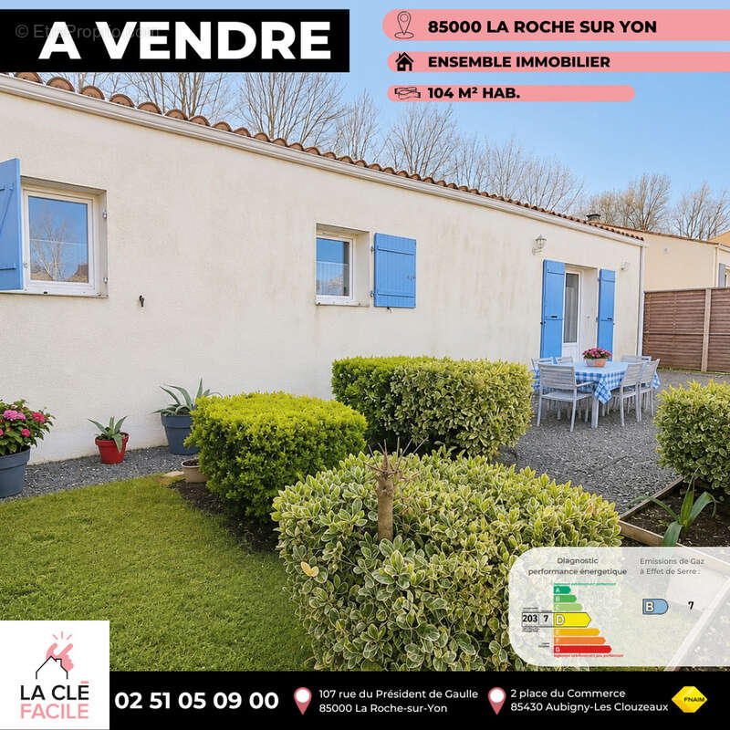 Appartement à LA ROCHE-SUR-YON