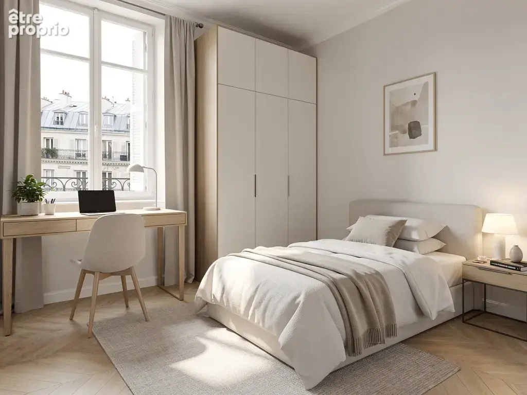 À vendre   Appartement 3 pièces 55m2   Clichy, résidence de standing - photo 3