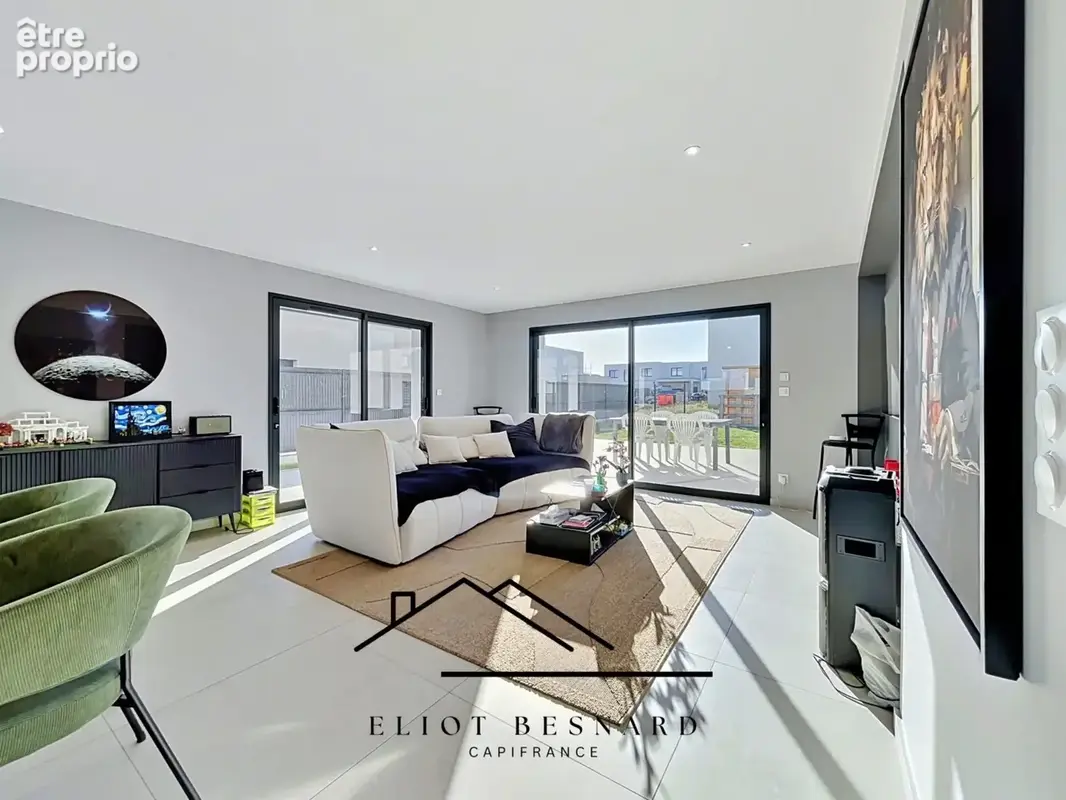 Maison contemporaine de 2024 – vie de plain-pied – 3 chambres – garage – giberville - photo 8