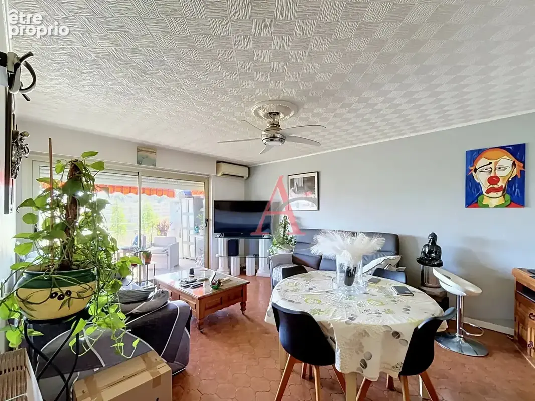 Cagnes sur Mer, 2 pièces 60 m², terrasse, cave, garage - photo 2