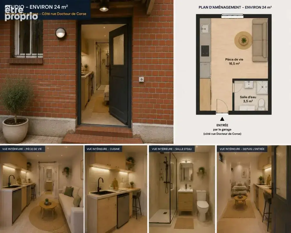 Appartement à SAINT-MAURICE