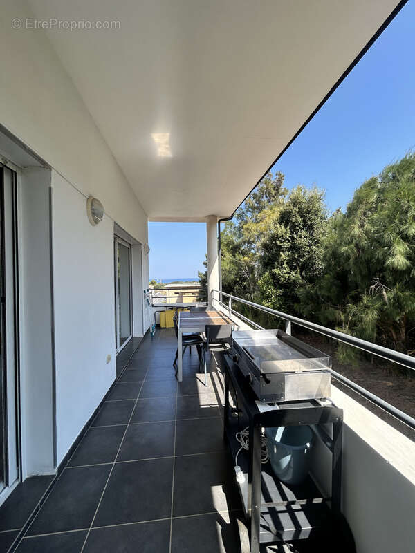 Magnifique T3 meublé avec vue mer, grande terrasse et possibilité de garage - photo 3