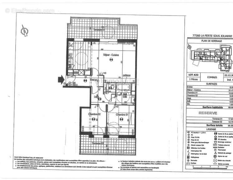 Appartement à LA FERTE-SOUS-JOUARRE
