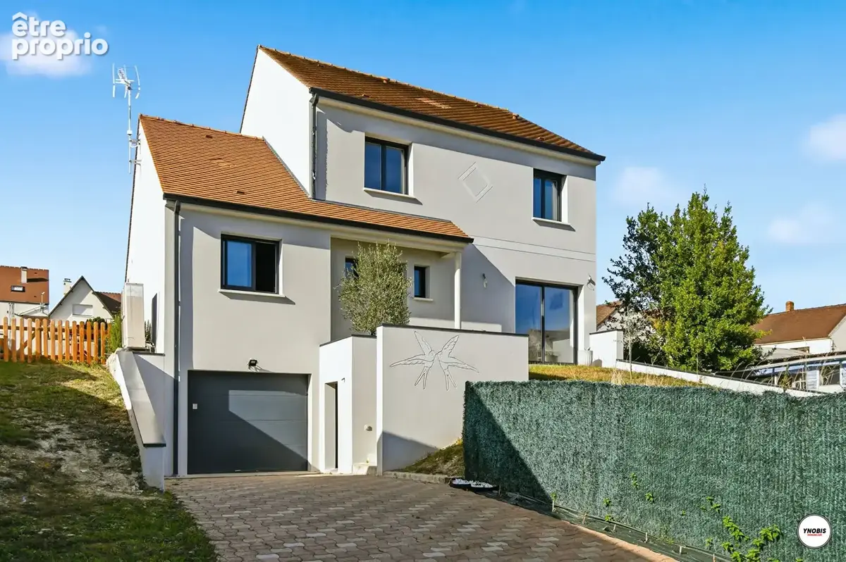 Bouafle - maison contemporaine de 2022 - 165 m² - 5 chambres - garage de plus de 80 m² - terrain de 822 m² - dpe a - photo 2