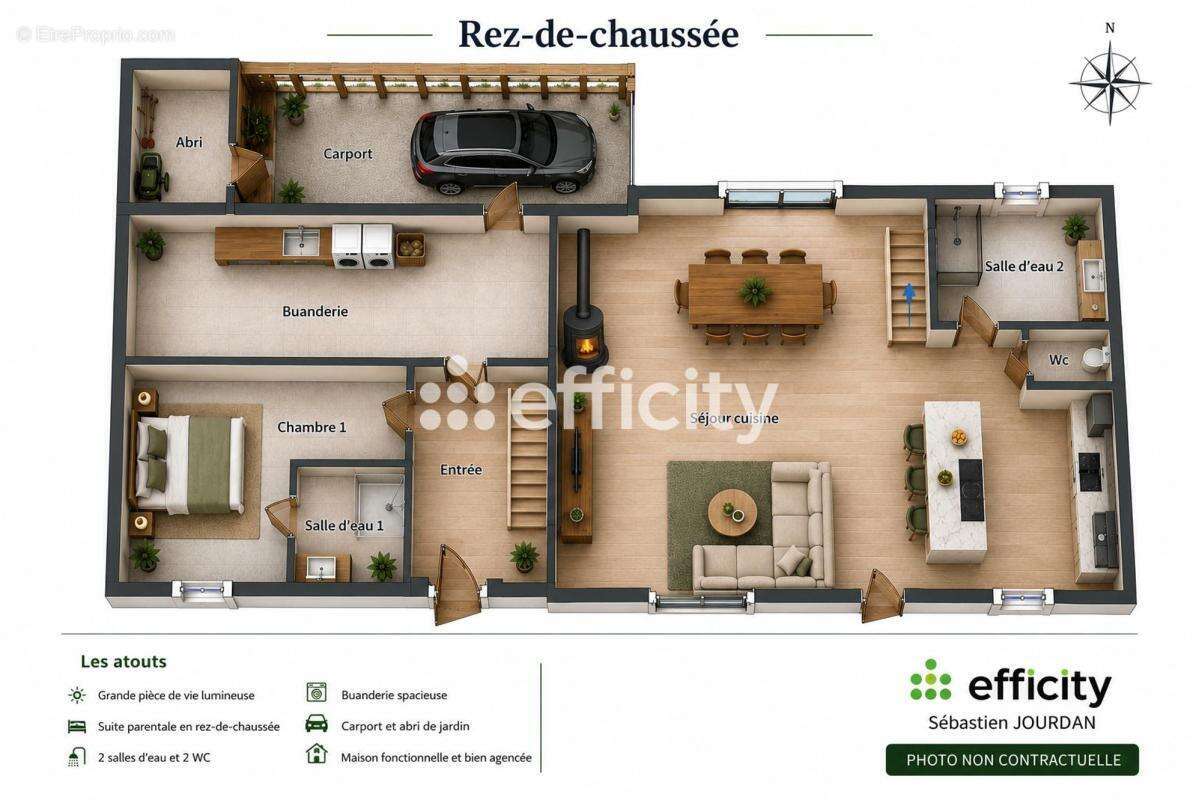 Maison 175 m² à Baulon  - photo 3