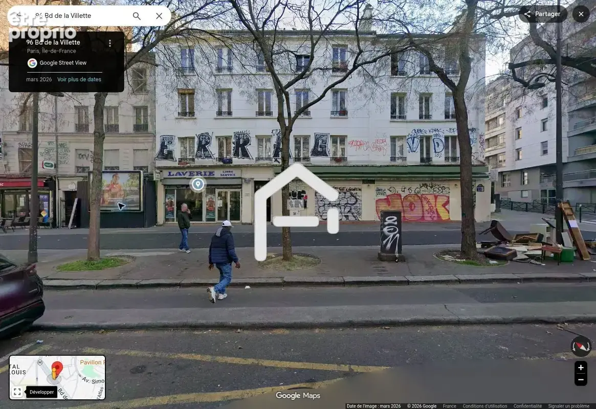 Appartement à PARIS-19E