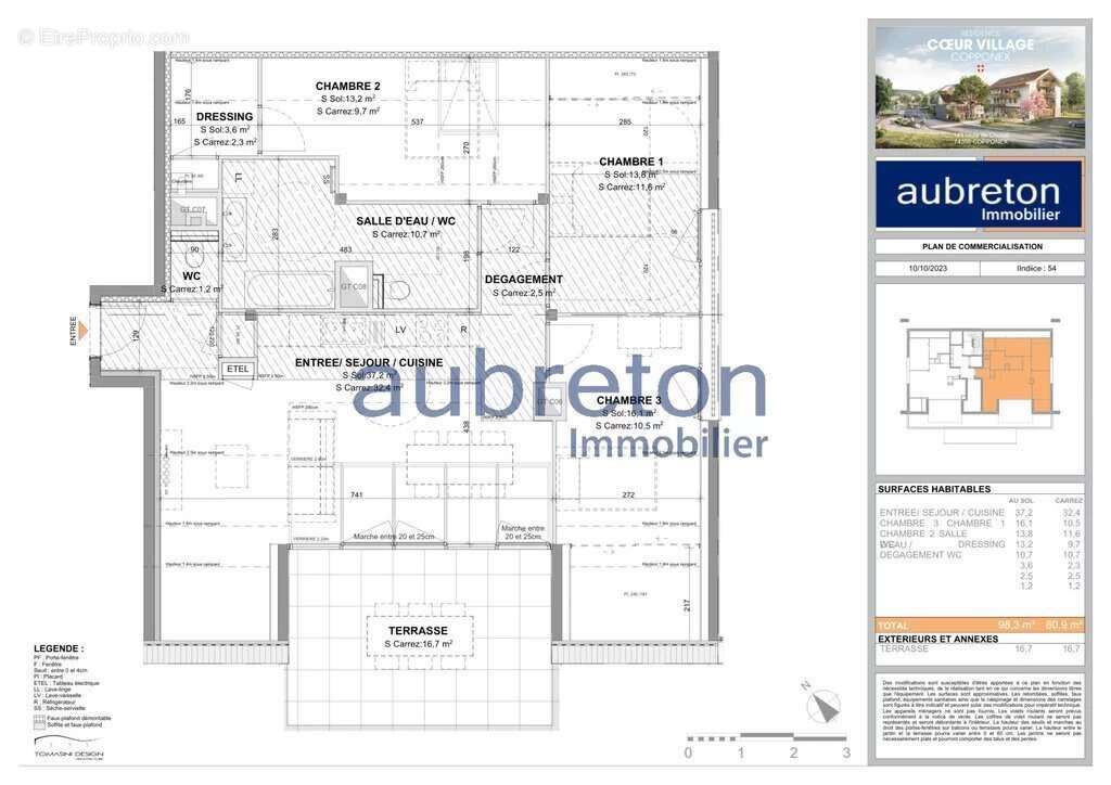 Appartement à COPPONEX
