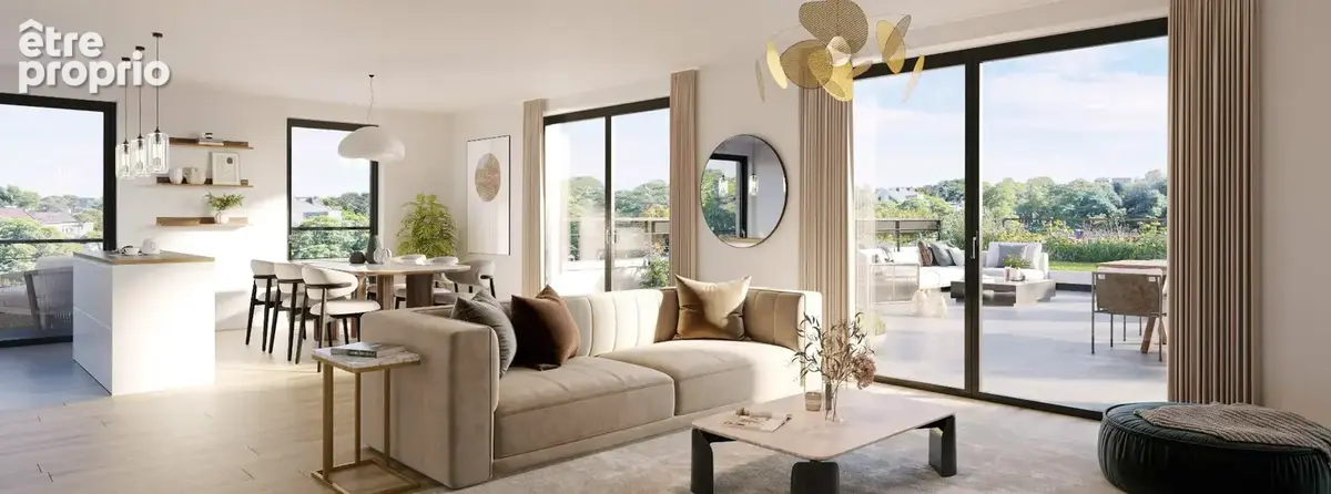Superbe 3 pièces avec terrasse et jardin - prestations haut de gamme - photo 4