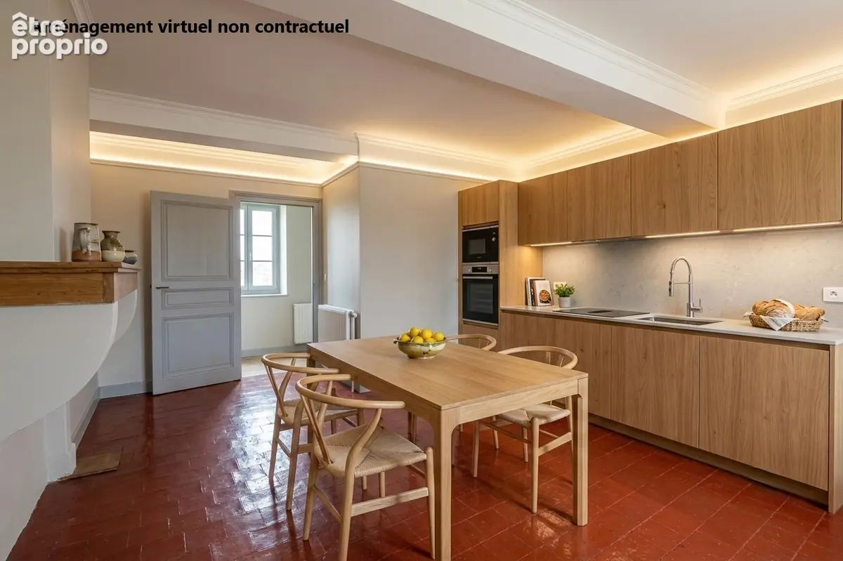 OINGT Maison en pierres de 166 m² + jardin attenant et vue - photo 5