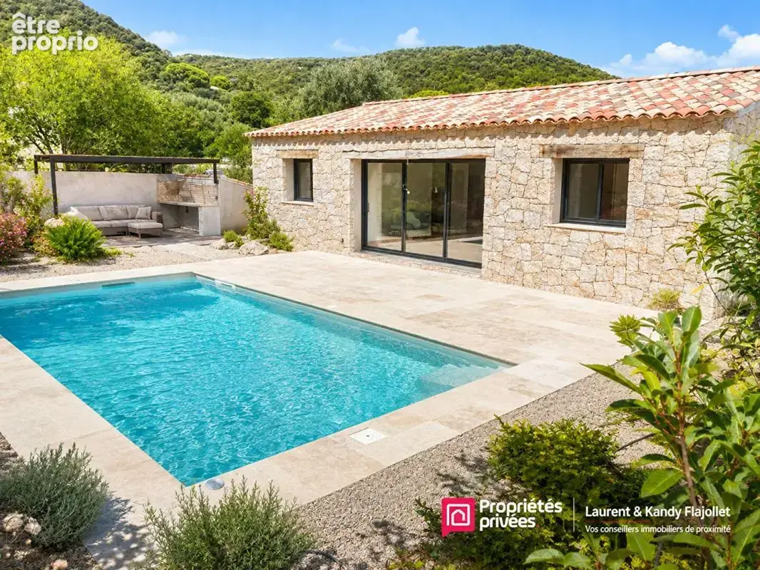 Maison type T3  en pierre sèche avec piscine - Ste Lucie de Porto Vecchio 2A - CORSE DU SUD - FRANCE - photo 5