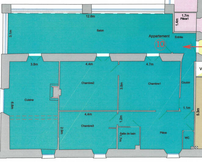 Appartement à BARCELONNETTE