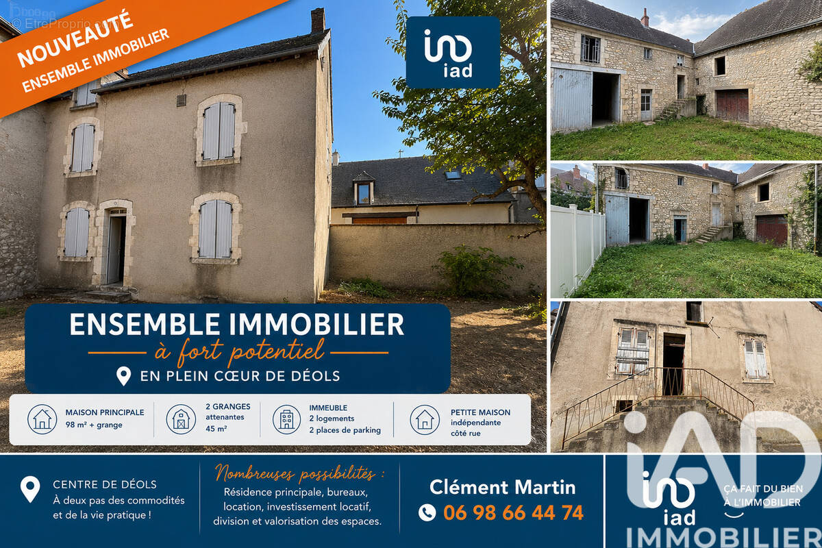 Photo 1 - Maison à DEOLS