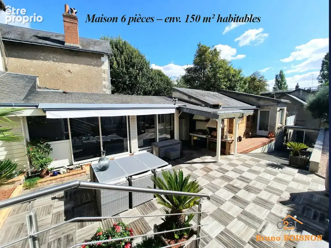 Ensemble immobilier, 3 maisons + dépendances - photo 3