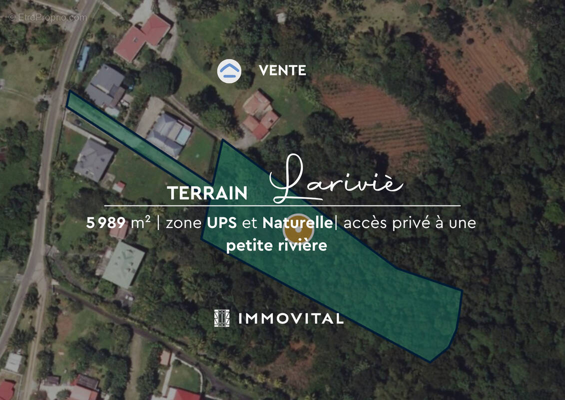 Terrain à PETIT-BOURG