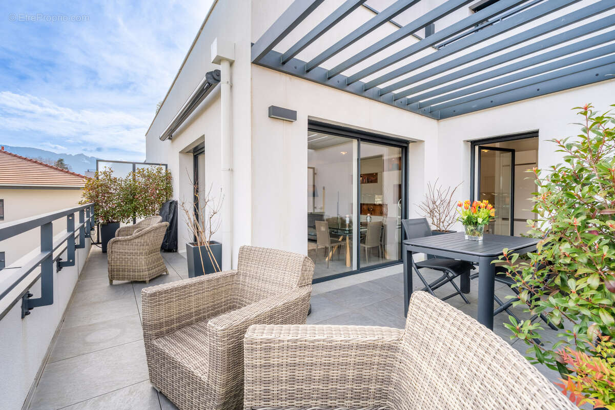 SEVRIER - 85m2 - terrasse avec vue panoramique montagnes - photo 18