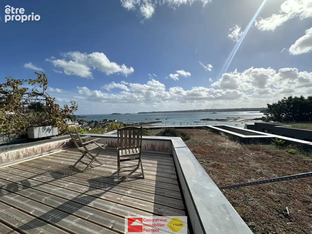 PLOUBAZLANEC, VUE MER, Maison contemporaine 99m2, 3 chambres - photo 3