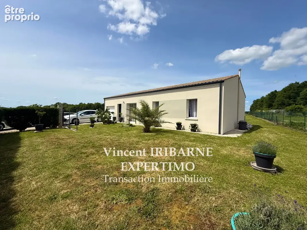Maison de Plain-Pied, 3 Chambres, Garage et Jardin - photo 2