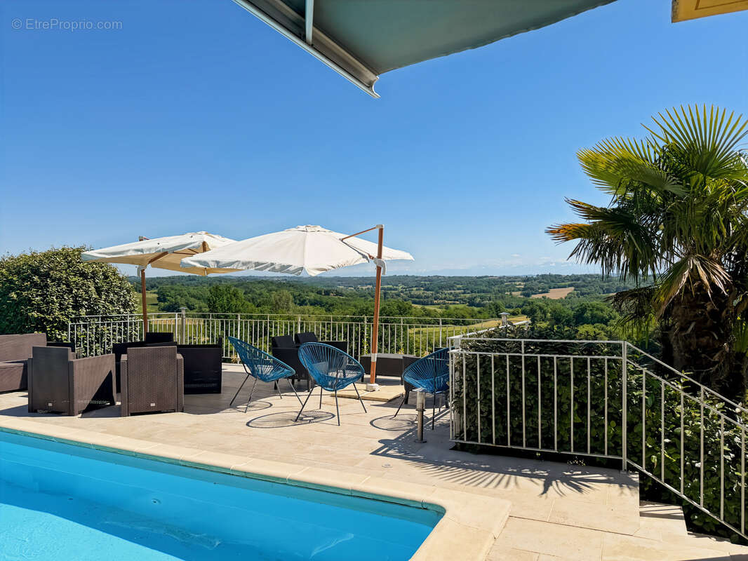 Maison à vendre MARCIAC (32) - 175 m2 de surface habitable - Terrain 4392 m2 - Vue Pyrénées - photo 4