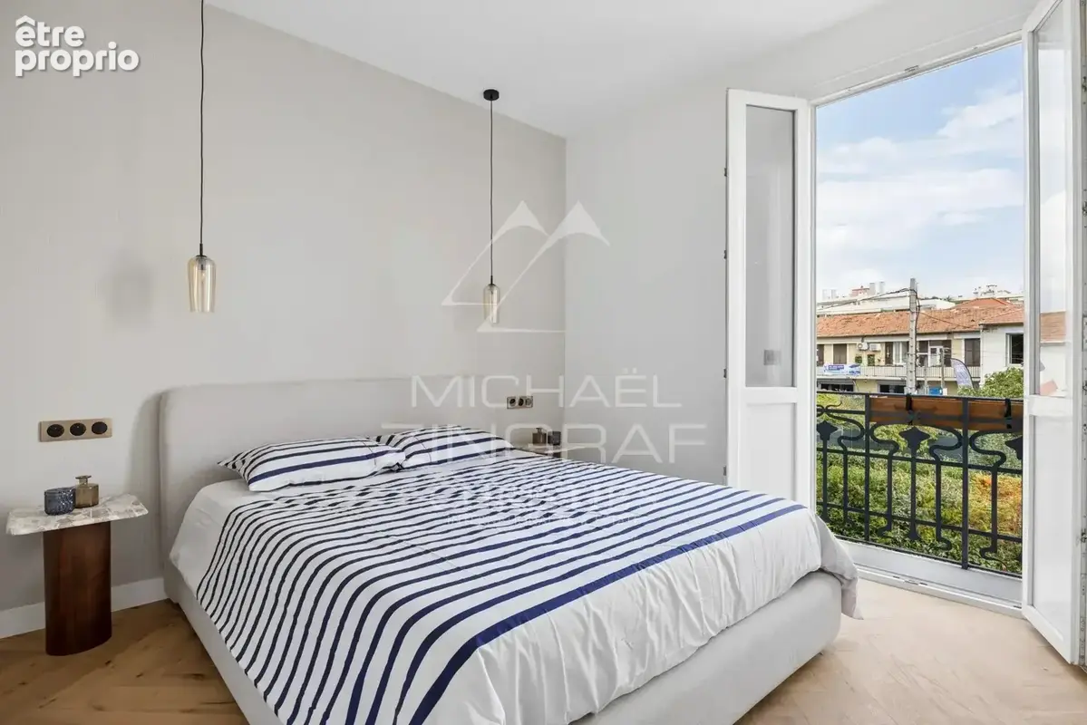 Proche Nice - Cros-de-Cagnes - Maison rénovée avec tropézienne et vue mer - photo 5
