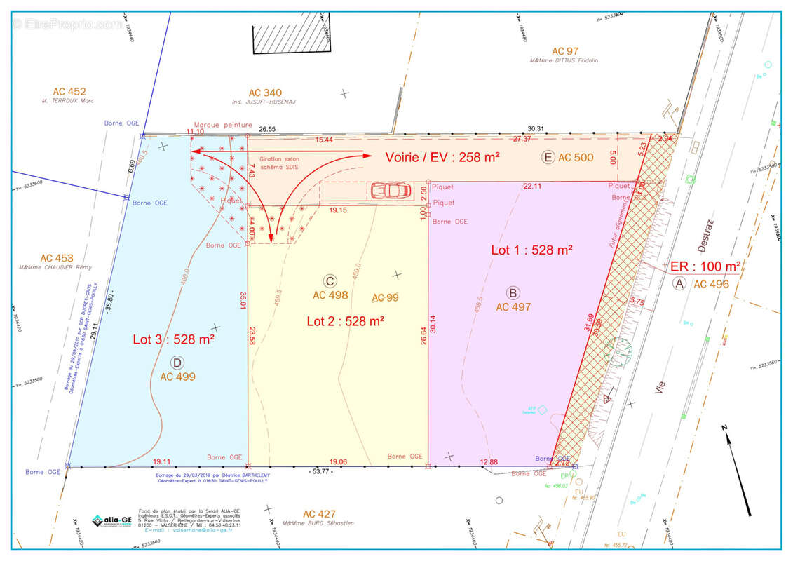 Terrain à SAINT-GENIS-POUILLY